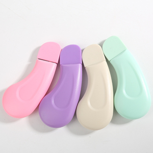 Xách tay thép không gỉ Silicone mặt lỗ chân lông Sữa rửa mặt với chức năng làm sạch sâu bền đơn giản phong cách mụn đầu đen scraper công cụ - Product Image 3