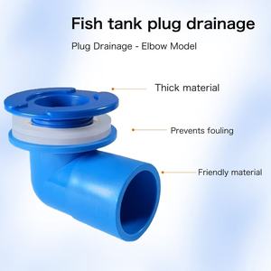高性能水族館排水プラグ、漏れのないデザイン、すべての水族館 & 繁殖タンクのための迅速な排水 - Product Image 6
