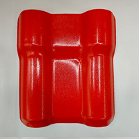 Tuiles de toit modernes en résine synthétique, ignifuges, en forme de bambou, isolation thermique, style antique pour toitures de maisons, villas, usage extérieur et industriel