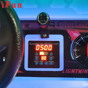 Colorato LED Light Bubble Walking Rides Amusement Kiddie Car con batteria Outdoor Park Rides