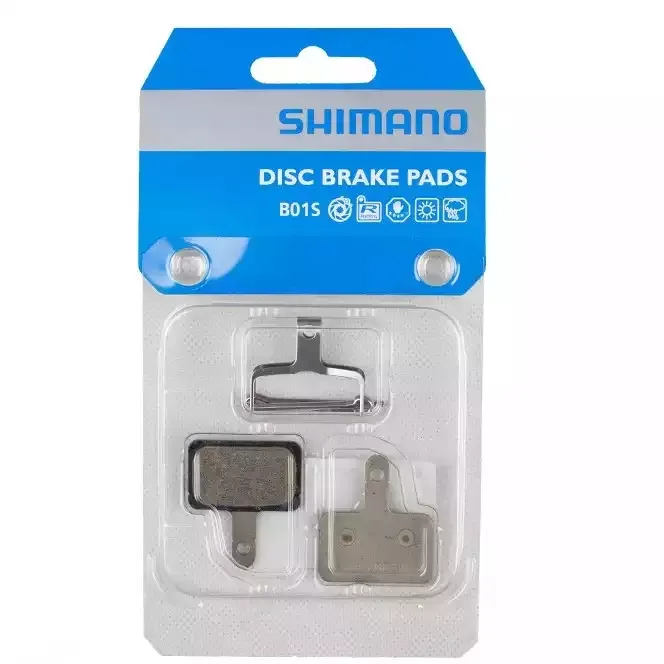 SHIMANO पहाड़ बाइक B01S G01S राल पैड चक्र डिस्क ब्रेक पैड अर्द्ध धातु राल साइकिल हाइड्रोलिक डिस्क ब्रेक पैड