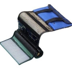 Animal Pool Escape Net Foldable Rectangle Small Animal Rescue Ramp Frog Bird Climbing <b>Ladder</b> Blue Non Woven Fabric - Product Image 5