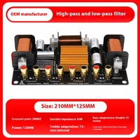 Gertsound Réseau de Crossover 2 Voies en Métal de Haute Qualité 9325 12-15 pouces pour Accessoires de Haut-Parleurs 4/8 >800W
