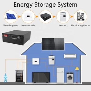 5kwh 10KW 15kwh 48V 100AH 200AH 300ah LiFePO4 5KW 10KW 15KW pin <span class=keywords><strong>Lithium</strong></span> ion máy chủ Rack mount Pin - Product Image 3