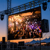 Écran LED géant étanche IP65 pour location de scène, mur vidéo pour concert 7680Hz P2.6 P2.9 P3.9, affichage LED extérieur - Prix