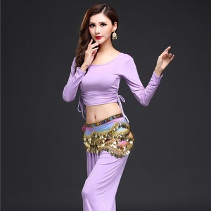 Jh454 rok bungkus syal pinggul sabuk koin emas tari perut untuk Aksesori menari untuk wanita - Product Image 2