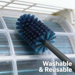 Nuova Spazzola per Pulizia Dettagliata di Ruote e Pneumatici con Filo in PP Rivestito in Acciaio e Manico in Plastica per Bagno e Lavaggio Auto - Product Image 4