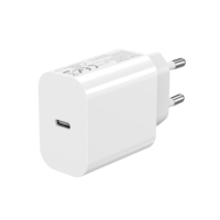 Chargeur rapide Good-She Super Mini PD 20W à port unique Type-C PD3.0 QC3.0, écologique avec OTP/OVP pour iPhone