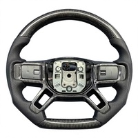 Volant personnalisé en fibre de carbone véritable pour Land Rover Defender 110 90 130 2020 2021 2022 2023 2024 2025 L663 tout-terrain