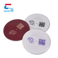Wasserdichte NFC PVC Bedruckbare Google-Bewertungskarte Ntag213 Google-Bewertung Epoxy-Tag Fensteraufkleber