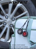 Porte-clés créatif en forme de roue de voiture en caoutchouc souple PVC, décoration de porte-clés promotionnel personnalisé, porte-clés roue colorée