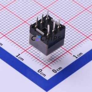 TK-6850-1 Push Button Switch Through hole Switch Double Pole Double Throw Self-Locking Rectangle Plunger Through Hole - Product Image 2