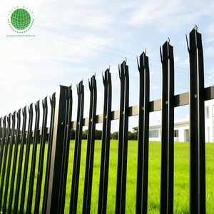 2025 Offre Spéciale clôture à poteau tranchant en forme de W clôture de <span class=keywords><strong>palissade</strong></span> en acier de sécurité d'usine de Chine 6 pieds/Europe conceptions de <span class=keywords><strong>palissade</strong></span> - Product Image 4