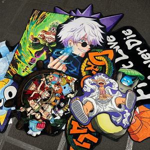 High Quality Custom Tufted Cut Pile Anime <strong>Rugs</strong> Large PET Friendly Non-Slip <strong>Washable</strong> Floor Mat for Living Room Bedroom in Bulk - Product Image 1