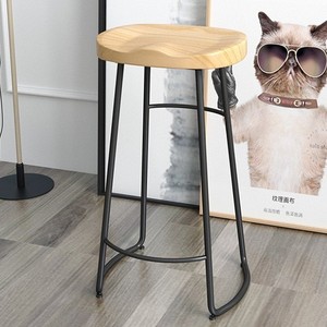 Tabouret <span class=keywords><strong>de</strong></span> <span class=keywords><strong>bar</strong></span> moderne <span class=keywords><strong>de</strong></span> luxe au design nordique en métal, chaise haute stable pour la maison, le restaurant, la cuisine, l'hôtel, mobilier <span class=keywords><strong>de</strong></span> salle à manger, hauteur <span class=keywords><strong>de</strong></span> <span class=keywords><strong>comptoir</strong></span> - Product Image 4