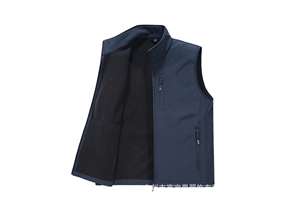 سترة عالية الجودة سوفتشيل سترة السفر فائدة مع جيوب سترة سترة - Product Image 4