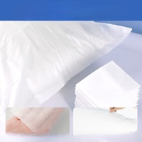 Taie d'oreiller jetable en tissu non tissé PP/SMS, épaisse, pour la séparation des saletés, double, usage hôtelier, certifiée CE - Offre Spéciale