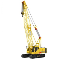 Grue sur chenilles XGC55 à charge stable pour le transport de matériaux lourds dans les mines et les usines