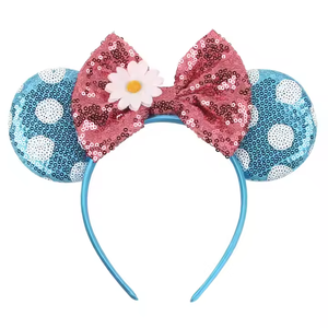 عصابة رأس كلاسيكية على شكل آذان الفأر للنساء والفتيات ، مهرجان حفلات الأميرة ، عصابة شعر للأطفال ، قوس ترتر ، إكسسوارات شعر جديدة لطيفة للإناث - Product Image 5