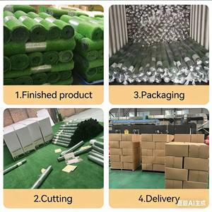 Césped artificial de alta calidad para jardín, césped sintético, alfombra verde, alfombra de césped artificial. - Product Image 4