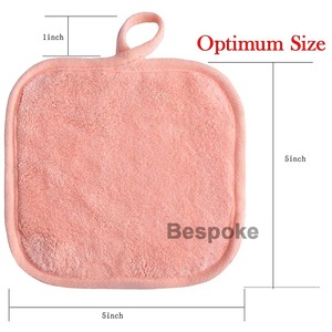 Panni Struccanti Personalizzati con Logo per il Viso - Dischetti Struccanti Riutilizzabili in Morbida Microfibra, Asciugamani per la Pulizia del Viso - Product Image 2