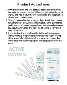 Bandelettes de test d'ozone pour <span class=keywords><strong>piscine</strong></span>, spa et bain à remous, bandelettes de test d'eau à oxygène <span class=keywords><strong>actif</strong></span> - Product Image 5