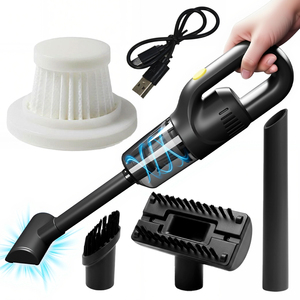 Aspiradora Inalámbrica para Auto, Negra, Portátil, Recargable, para Uso Doméstico, con Gran Potencia de Succión, Envío Directo desde la UE - Product Image 5