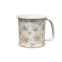 Mug Keramik Vintage Motif Bunga Grosir, Cangkir Susu & Kopi Gaya Ins untuk Sarapan