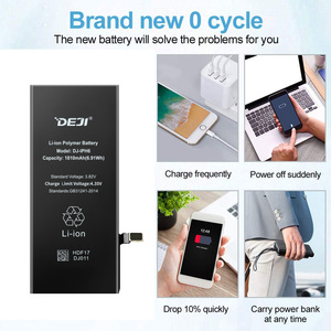 Deji แบตเตอรี่โทรศัพท์มือถือสำรองสำหรับ iPhone 6 A1549 <span class=keywords><strong>A1586</strong></span>แบตเตอรี่ภายนอกที่ได้รับการตกแต่งใหม่ - Product Image 4