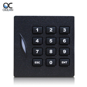 قارئ RFID مع لوحة مفاتيح واتصال Wiegand 26/34 للتحكم في الأبواب - Product Image 2