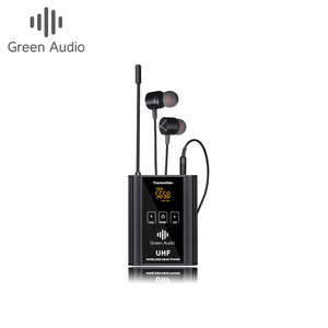 Micrófono Inalámbrico de Solapa Portátil GAW-JT02, Sistema de Monitoreo Inalámbrico In-Ear para Actuaciones Profesionales en Escenario y en Vivo - Product Image 2