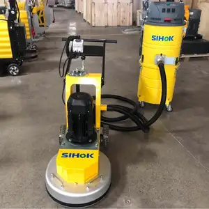 Concrete Floor Polishing Machine 450mm 6 Disc Terrazzo Floor Grinding Machine Concrete Grinder Polishing Machine SHCG-450