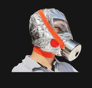 Masque de Sauvetage et de Fuite d'Incendie en Gros d'Usine avec Filtre Anti-Feu <span class=keywords><strong>Flexible</strong></span> - Product Image 2