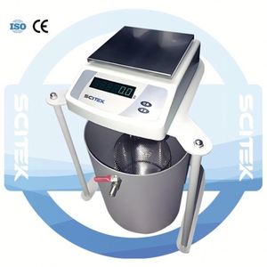 Balanza de Densidad de Alta Precisión para Laboratorio SCITEK, Capacidad de 210-610g, Precisión de 0.01-99.99g/cm³ Integrada - Product Image 4