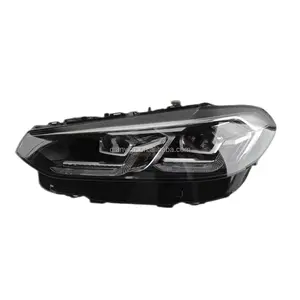 Para BMW X3 X4 faros automotrices 2022 LED faro láser G08 Matrix HD proyector Real segunda mano faro trasero faro