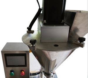 Distributeur semi-automatique à vis spirale pour poudre de poivre, épices et café – Petite machine de remplissage manuelle à vis sans fin - Product Image 4