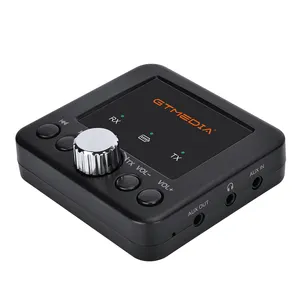 GTMEDIA RT05 2 IN 1 Bluetooth BT 5.0 convertitore DAC mobile Wireless adattatore Aux trasmettitore e ricevitore di controllo a 2.4Ghz