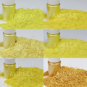 Vàng Tinh Khiết Pearlescent Sắc Tố Tự Làm Xà Phòng Nhựa Nến Làm Sơn Mica Ngọc Trai Sắc Tố - Product Image 5