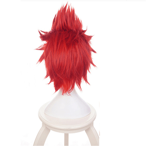 Perruques de cosplay synthétiques rouges Ainizi de la série <span class=keywords><strong>My</strong></span> <span class=keywords><strong>Hero</strong></span> <span class=keywords><strong>Academia</strong></span>, rôle de Kirishima Eijiro, pour garçons - Product Image 6