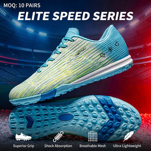 รองเท้าฟุตซอลในร่ม <span class=keywords><strong>Elite</strong></span> ดีไซน์คล่องตัวสำหรับการแข่งขันในสนาม รองเท้าฟุตบอลสำหรับการแข่งขันทัวร์นาเมนต์และการเล่นในช่วงเวลาแข่งขัน - Product Image 2