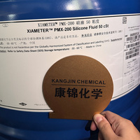 Vente en gros de polydiméthylsiloxane (PDMS) 350 de qualité cosmétique 99% cst Fluide diméthylique de silicone PMX200 Additifs pétroliers à l'huile de silicone