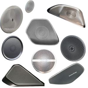 Tùy Chỉnh Chế Biến Ảnh Khắc Hóa Chất Thép Không Gỉ Xe Loa Lưới Tản Nhiệt Lưới Kim Loại Khắc Các Bộ Phận - Product Image 5