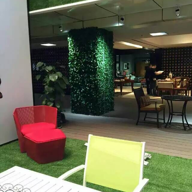 Haute qualité en plastique mur d'herbe verte artificielle pour jardin boutique hôtel