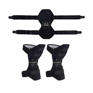Genouillère de soutien articulaire sportive 1 pièce pour personnes âgées, protection respirante à ressorts de rebond pour la marche et le soutien musculaire - Product Image 2