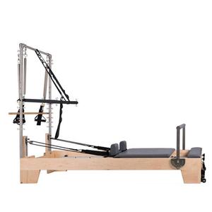 Pilates 2-en-1, <span class=keywords><strong>lit</strong></span> <span class=keywords><strong>haut</strong></span> réglable, machine de studio de Pilates en bois durable, utilisation à domicile, MJD W23 - Product Image 3