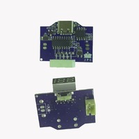 Carte de contrôle PCBA pour mini-ventilateur portable EParthub avec écran LED et port de charge USB pour projets DIY