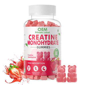 OEM ODM Private Label Adult Pre Workout Energy Gummies with <b>Creatine</b> for Muscle Growth and Sport - Product Image 1