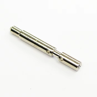 Broche de contact PCB mâle usinée en laiton, queue à souder personnalisée OEM JIATEL