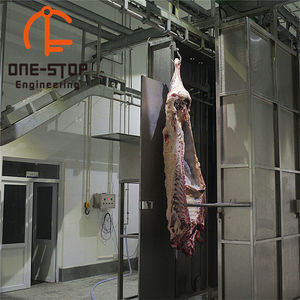 Ligne d'abattage automatique de bovins avec machines de transformation de la viande d'abattoir de boucherie - Product Image 1