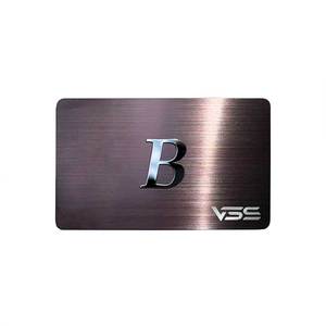 맞춤형 프리미엄 NFC RFID 금속 카드 (VIP 식별 및 기프트 카드용) - Product Image 4